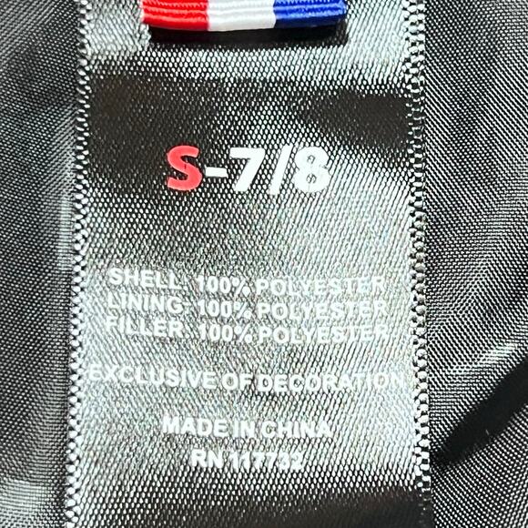 Gerry Jacket Quilted Full Zip Jacket Boys Small 7-8 Black Green Used - Picture 6 of 6